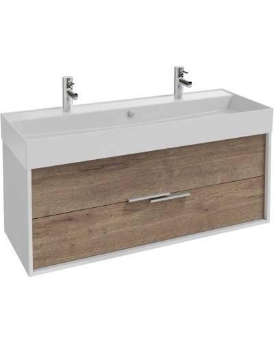 Тумба белый/дуб табак 119,9 см Jacob Delafon Vivienne EB1509-N18-E52