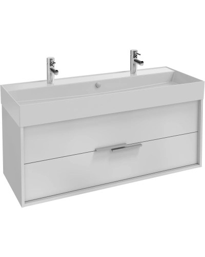 Тумба белый/белый глянец 119,9 см Jacob Delafon Vivienne EB1509-N18-G1C