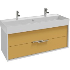 Тумба белый/императорский желтый глянец 119,9 см Jacob Delafon Vivienne EB1509-N18-G1N