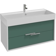 Тумба белый/эвкалипт матовый 99,9 см Jacob Delafon Vivienne EB1508-N18-M87