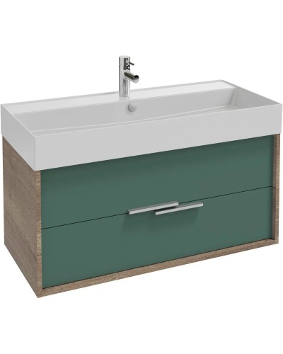 Тумба дуб табак/эвкалипт матовый 99,9 см Jacob Delafon Vivienne EB1508-E52-M87