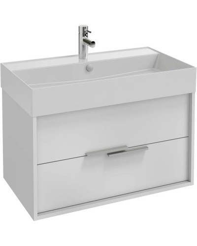 Тумба белый/белый глянец 79,9 см Jacob Delafon Vivienne EB1507-N18-G1C