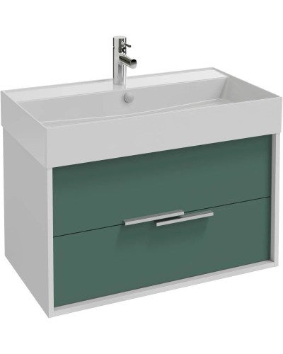 Тумба белый/эвкалипт матовый 79,9 см Jacob Delafon Vivienne EB1507-N18-M87