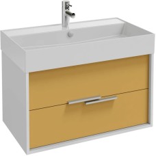 Тумба белый/императорский желтый глянец 79,9 см Jacob Delafon Vivienne EB1507-N18-G1N