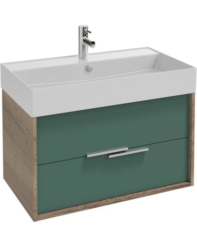 Тумба дуб табак/эвкалипт матовый 79,9 см Jacob Delafon Vivienne EB1507-E52-M87