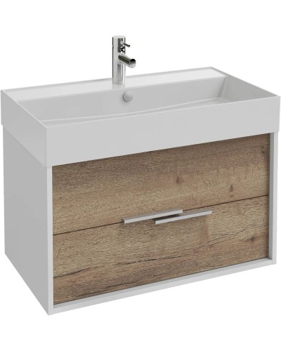 Тумба белый/дуб табак 79,9 см Jacob Delafon Vivienne EB1584-N18-E52