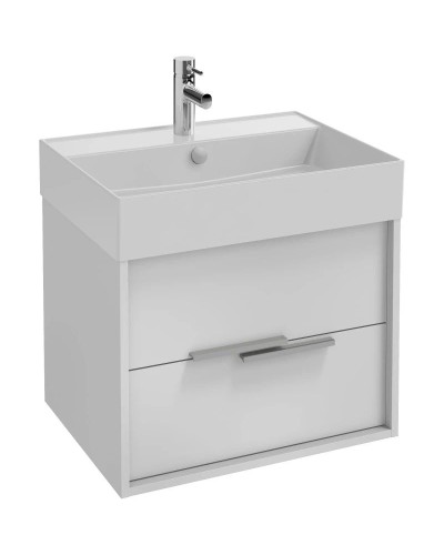 Тумба белый/белый глянец 59,9 см Jacob Delafon Vivienne EB1506-N18-G1C