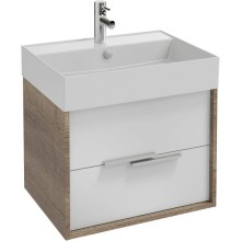 Тумба дуб табак/белый глянец 59,9 см Jacob Delafon Vivienne EB1583-E52-G1C