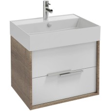 Тумба дуб табак/белый глянец 59,9 см Jacob Delafon Vivienne EB1583-E52-G1C