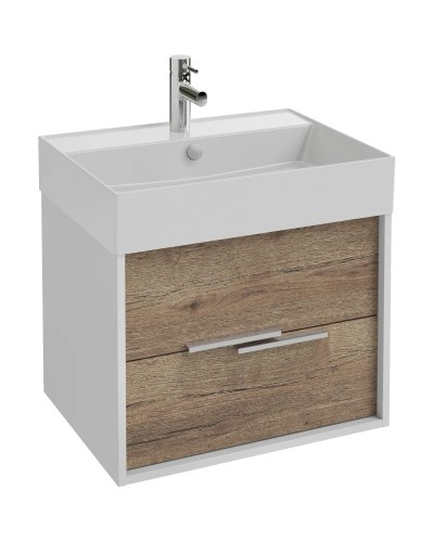 Тумба белый/дуб табак 59,9 см Jacob Delafon Vivienne EB1583-N18-E52