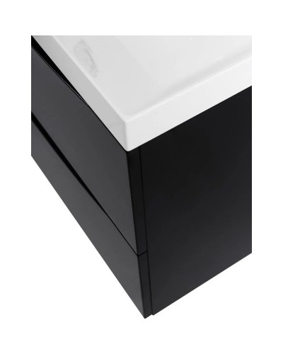 Тумба Nero Lucido 69,6 см BelBagno Marino MARINO-700-2C-SO-NL-P