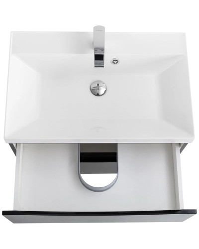 Тумба Nero Lucido 69,6 см BelBagno Marino MARINO-700-2C-SO-NL-P