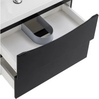 Тумба Nero Lucido 69,6 см BelBagno Marino MARINO-700-2C-SO-NL-P