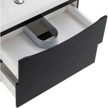 Тумба Nero Lucido 69,6 см BelBagno Marino MARINO-700-2C-SO-NL-P