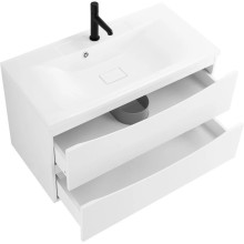 Тумба Bianco Opaco 99,6 см BelBagno Marino MARINO-1000-2C-SO-BO-P