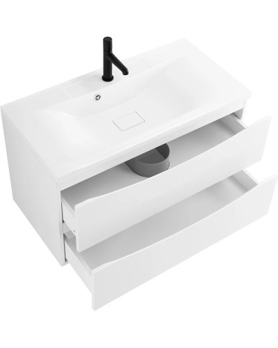 Тумба Bianco Opaco 109,6 см BelBagno Marino MARINO-1100-2C-SO-BO-P