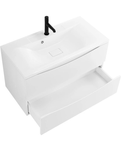 Тумба Bianco Opaco 109,6 см BelBagno Marino MARINO-1100-2C-SO-BO-P