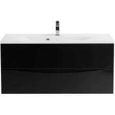 Тумба Nero Lucido 109,6 см BelBagno Marino MARINO-1100-2C-SO-NL-P