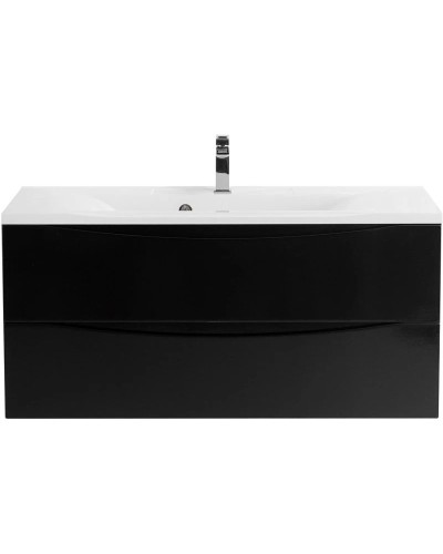 Тумба Nero Lucido 109,6 см BelBagno Marino MARINO-1100-2C-SO-NL-P