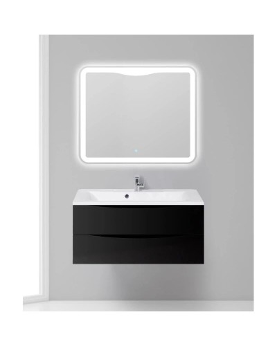 Тумба Nero Lucido 109,6 см BelBagno Marino MARINO-1100-2C-SO-NL-P
