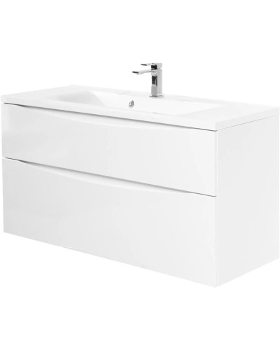 Тумба Bianco Lucido 99,6 см BelBagno Marino MARINO-H60-1000-2C-SO-BL-P