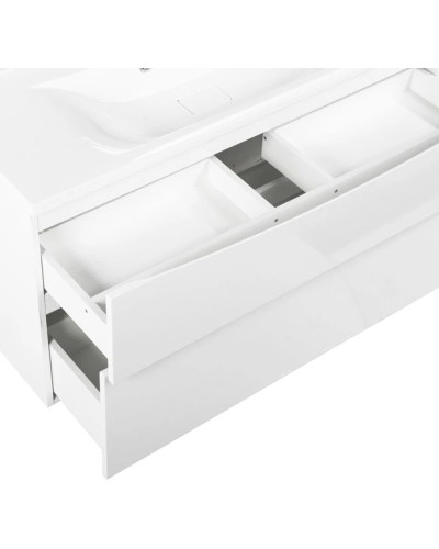 Тумба Bianco Lucido 109,6 см BelBagno Marino MARINO-H60-1100-2C-SO-BL-P