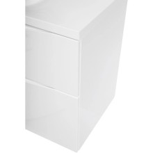 Тумба Bianco Lucido 109,6 см BelBagno Marino MARINO-H60-1100-2C-SO-BL-P