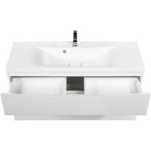 Тумба Bianco Lucido 109,6 см BelBagno Marino MARINO-H60-1100-2C-SO-BL-P