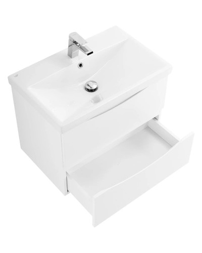 Тумба Bianco Lucido 56,4 см BelBagno Marino MARINO-CER-600-2C-SO-BL-P