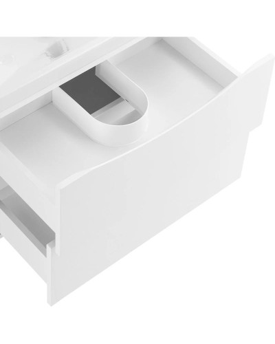 Тумба Bianco Lucido 56,4 см BelBagno Marino MARINO-CER-600-2C-SO-BL-P