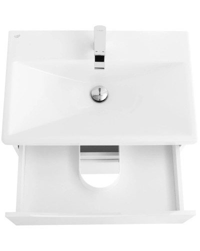 Тумба Bianco Lucido 56,4 см BelBagno Marino MARINO-CER-600-2C-SO-BL-P