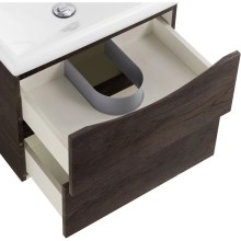 Тумба Rovere Nature Grigio 56,4 см BelBagno Marino MARINO-CER-600-2C-SO-RNG-P