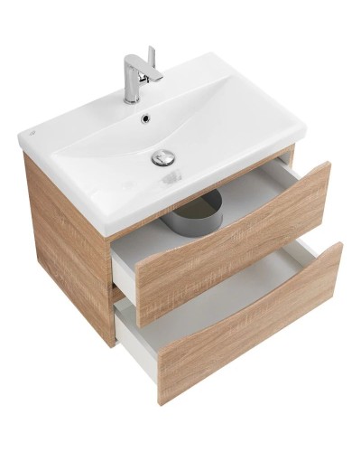 Тумба Rovere Bianco 56,4 см BelBagno Marino MARINO-CER-600-2C-SO-WO-P