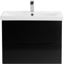 Тумба Nero Lucido 56,4 см BelBagno Marino MARINO-CER-600-2C-SO-NL-P