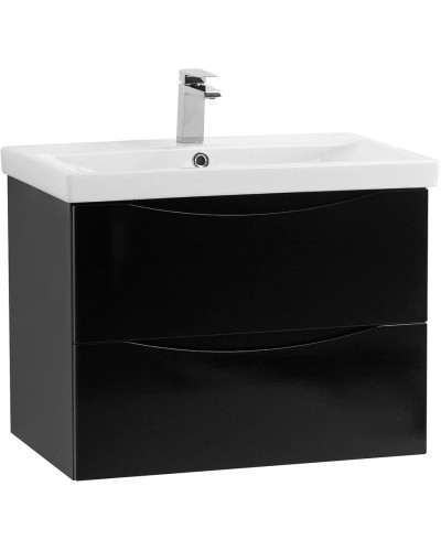 Тумба Nero Lucido 56,4 см BelBagno Marino MARINO-CER-600-2C-SO-NL-P