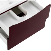 Тумба Bordo Lucido 56,4 см BelBagno Marino MARINO-CER-600-2C-SO-BRDL-P