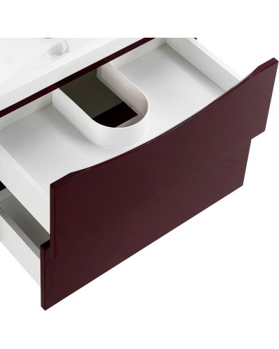 Тумба Bordo Lucido 56,4 см BelBagno Marino MARINO-CER-600-2C-SO-BRDL-P