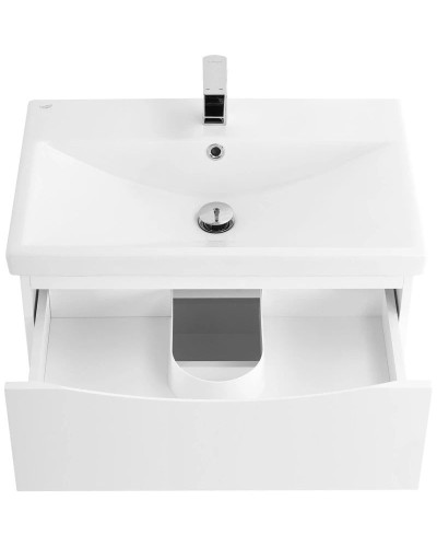 Тумба Bianco Lucido 66,4 см BelBagno Marino MARINO-CER-700-2C-SO-BL-P