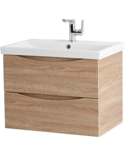 Тумба Rovere Bianco 66,4 см BelBagno Marino MARINO-CER-700-2C-SO-WO-P