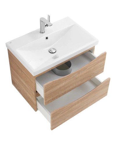 Тумба Rovere Bianco 66,4 см BelBagno Marino MARINO-CER-700-2C-SO-WO-P