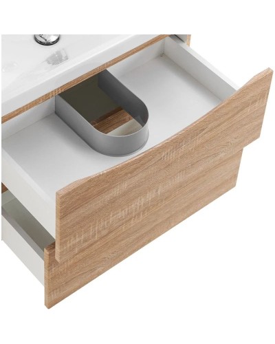 Тумба Rovere Bianco 66,4 см BelBagno Marino MARINO-CER-700-2C-SO-WO-P