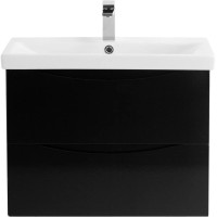 Тумба Nero Lucido 66,4 см BelBagno Marino MARINO-CER-700-2C-SO-NL-P