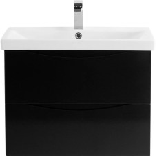 Тумба Nero Lucido 66,4 см BelBagno Marino MARINO-CER-700-2C-SO-NL-P