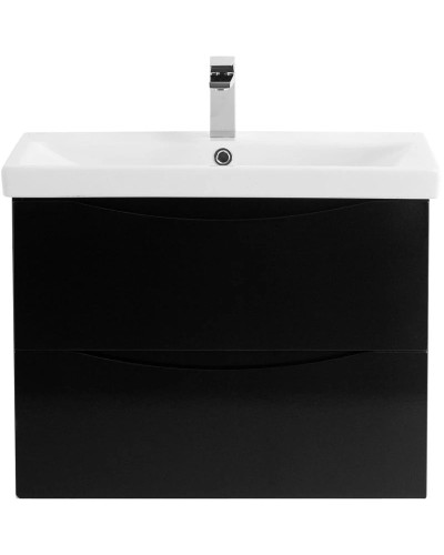 Тумба Nero Lucido 66,4 см BelBagno Marino MARINO-CER-700-2C-SO-NL-P