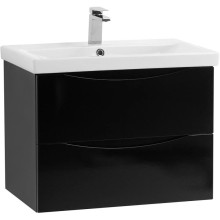 Тумба Nero Lucido 66,4 см BelBagno Marino MARINO-CER-700-2C-SO-NL-P