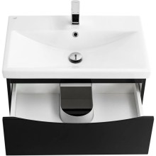 Тумба Nero Lucido 66,4 см BelBagno Marino MARINO-CER-700-2C-SO-NL-P