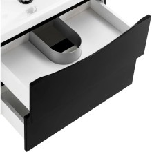 Тумба Nero Lucido 66,4 см BelBagno Marino MARINO-CER-700-2C-SO-NL-P