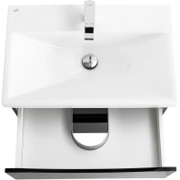 Тумба Nero Lucido 66,4 см BelBagno Marino MARINO-CER-700-2C-SO-NL-P