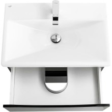 Тумба Nero Lucido 66,4 см BelBagno Marino MARINO-CER-700-2C-SO-NL-P