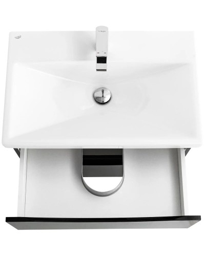 Тумба Nero Lucido 66,4 см BelBagno Marino MARINO-CER-700-2C-SO-NL-P